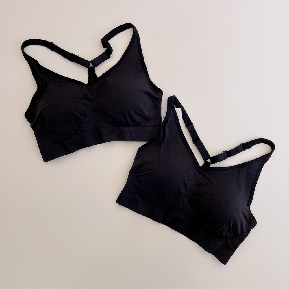 2 sports bras